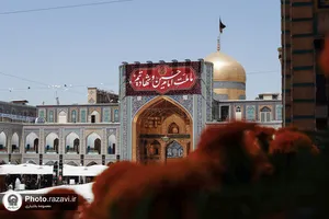 حال و هوای حرم مطهر رضوی در دهه اول محرم