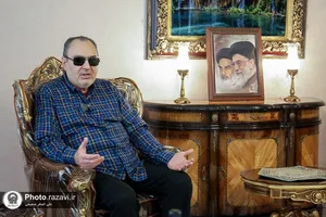 دیدار خدام حرم مطهر رضوی با جانبازان