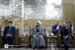 دیدار مدیرعامل کانون پرورش فکری کودکان و نوجوانان با تولیت آستان قدس رضوی