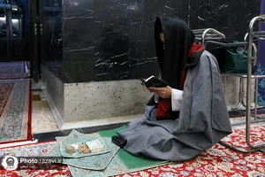 آیین معنوی اعتکاف در حرم مطهر رضوی-1