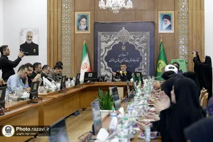 نشست خبری قائم مقام تولیت آستان قدس رضوی