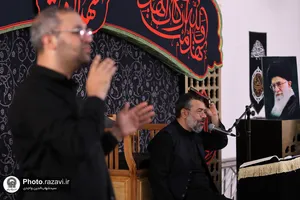 مراسم شب قدر ویژه ناشنوایان در حرم مطهر رضوی