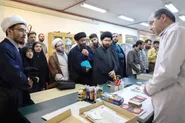 بازدید دانش‌پژوهان مدرسه نسخه‌شناسی دارالعلم از کتابخانه حرم رضوی