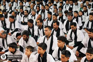 عزاداری هیأت مذهبی استان کرمان در حسینیه حرم