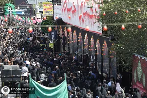 عزاداری شهادت امام رضا علیه السلام در مشهد