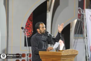 عزاداری هیأت&zwnj;های مذهبی استان سیستان و بلوچستان در حسینیه حرم