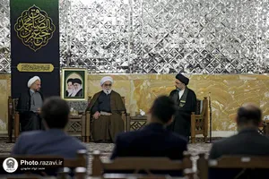 دیدار اعضای ستاد بزرگداشت دهه کرامت با تولیت آستان قدس رضوی
