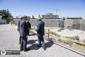 بازدید معاون فرهنگی اجتماعی معاون اول رئیس جمهور از فعالیت&zwnj;های عمرانی حرم مطهر رضوی