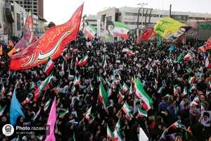 راهپیمایی روز عفاف و حجاب در مشهد