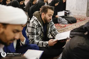 تشرف دانشجویان جدیدالورود پزشکی و پیراپزشکی به حرم مطهر رضوی