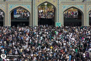 مراسم تحویل سال 1404 در حرم مطهر رضوی-2