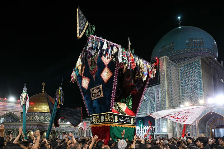 عزاداری سنتی دهه آخر صفر در «حسینیه حرم» -۲