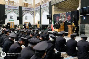 مراسم عزاداری هیئت عالم آل محمد(علیه السلام) ویژه خادمین بارگاه رضوی