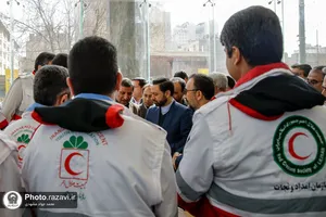 افتتاح قرارگاه عملیاتی خدمات سفر شهرستان مشهد