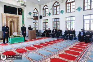 حضور خدام حرم مطهر رضوی در بیمارستان شهید کامیاب مشهد