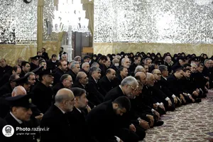 آیین اعطای احکام خدام حرم مطهر رضوی