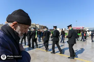 دسته عزای خادمان و زائران حرم حضرت معصومه سلام الله علیها