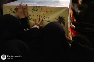 اعتکاف دختران نوجوان در حرم مطهر رضوی