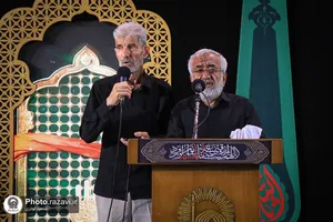 عزاداری سنتی شب هشتم محرم در &laquo;حسینیه حرم&raquo;