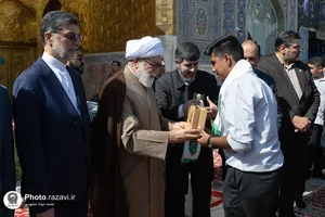 آیین آغاز سال تحصیلی مدارس در حرم مطهر رضوی