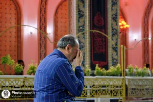 مراسم چهارپایه&zwnj;خوانی کشورهای جهان اسلام در حرم مطهر رضوی -2