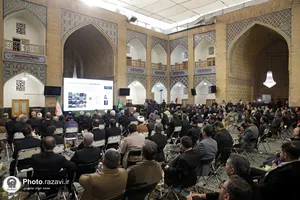 مراسم آغاز عملیات احداث رواق امیرالمومنین(علیه&zwnj;السلام)