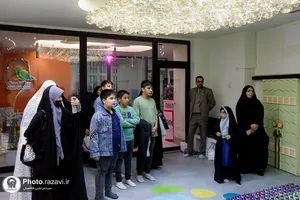 بازدید خبرنگاران کانون پرورش فکری کودکان از خدمات آستان قدس رضوی