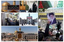 یک حرم و بغضِ وداع با رهبر شهید؛ وقتی اشک‌ها از حرف‌ها رساتر بودند