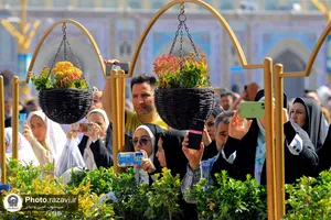 مراسم تحویل سال 1404 در حرم مطهر رضوی-1