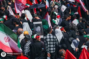 تشییع پیکر رهبر شهید انقلاب در مشهد مقدس-4
