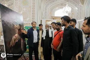 گشایش نمایشگاه فرهنگی هنری &laquo;عش الولایه&raquo; در حرم مطهر رضوی