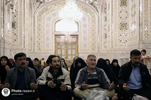 تشرف کاروان ناشنوایان خراسان شمالی به حرم مطهر رضوی