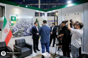 حضور آستان قدس رضوی در نمایشگاه مشهد اینوکس و فاینکس-1