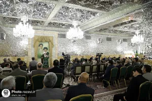 دیدار فرماندهان و پیشکسوتان دفاع مقدس با تولیت آستان قدس رضوی