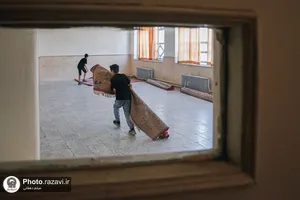 برپایی موکب در دانشگاه بین&zwnj;المللی امام رضا علیه&zwnj;السلام