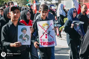 تشییع پیکر رهبر شهید انقلاب در مشهد مقدس-2