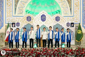 حال و هوای حرم مطهر رضوی در شب عید غدیر