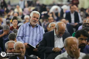 مراسم عزاداری شهادت امام عسکری در حرم مطهر رضوی