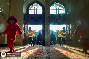 حال و هوای حرم مطهر رضوی در ایام میلاد امیرالمومنین علیه السلام