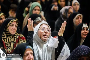 گلباران حرم مطهر رضوی در روز میلاد حضرت معصومه سلام الله علیها