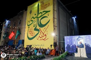 مراسم جشن عید غدیر در حوزه علمیه امام صادق(علیه&zwnj;السلام) تایباد
