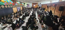 پذیرایی از زائران پیاده با ۱۵ هزار پرس غذای گرم و پخت ۱۰ هزار قرص نان