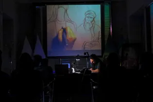 کارگاه تصویرگری در مکتب هنر رضوان