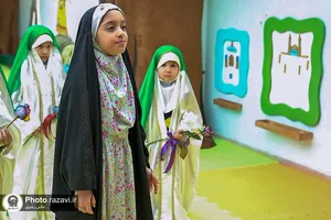 افتتاح رواق خردسال و طرح توسعه رواق کودک