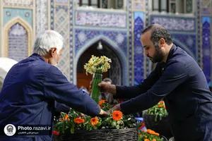 آماده سازی حرم مطهر رضوی در آستانه میلاد جوادالائمه علیه&zwnj;السلام