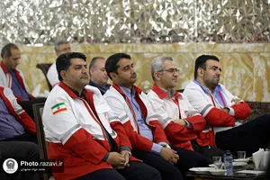 دیدار مدیران جمعیت هلال احمر کشور با تولیت آستان قدس رضوی