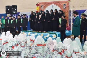 گردهمایی دانش&zwnj;آموزی در سالروز وفات حضرت خدیجه(س)