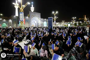 مراسم احیا شب بیست و سوم ماه مبارک رمضان در حرم مطهر رضوی - 2