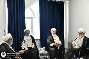 بازدید تولیت آستان قدس رضوی از امتحانات شفاهی دروس خارج فقه حوزه علمیه خراسان