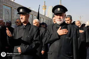 مراسم عزاداری هیئت عالم آل محمد(علیه السلام) ویژه خادمین بارگاه رضوی